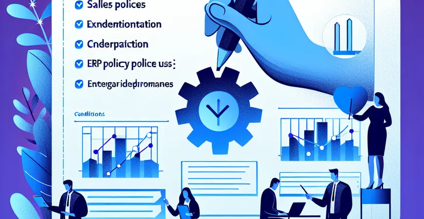  销售政策执行乱？ERP政策模块的生效条件  